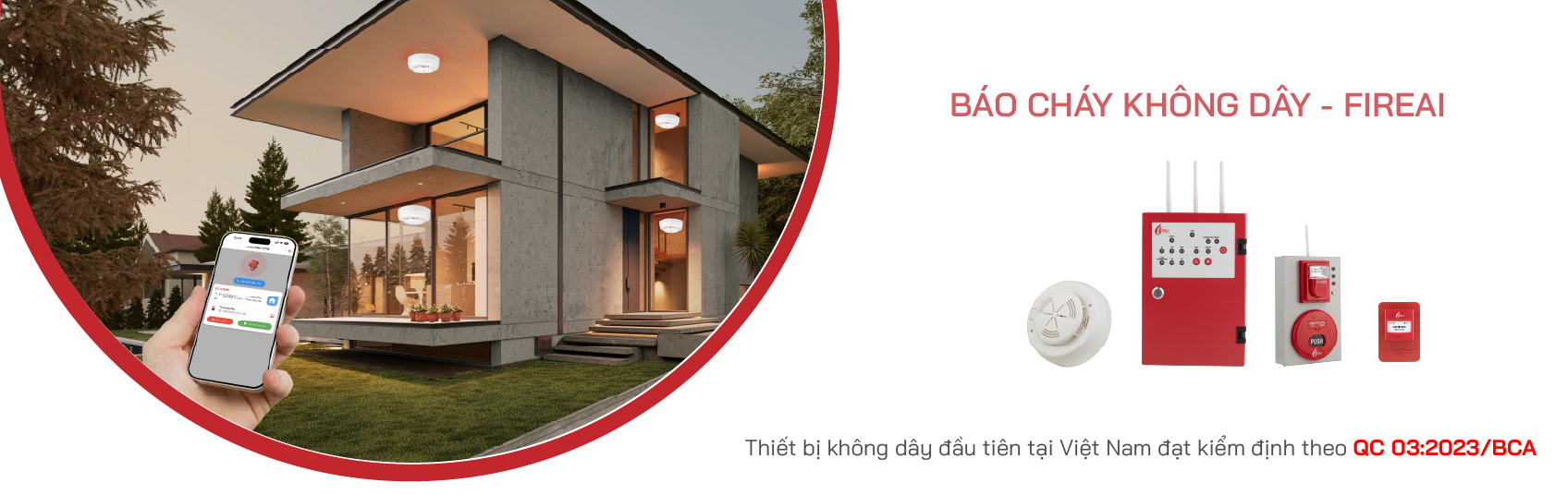 Thiết Bị Báo Cháy Không Dây FireAI